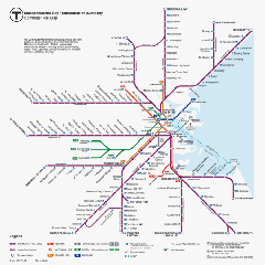 Boston Train Station Map Commuter Rail | Schedules & Maps | MBTA