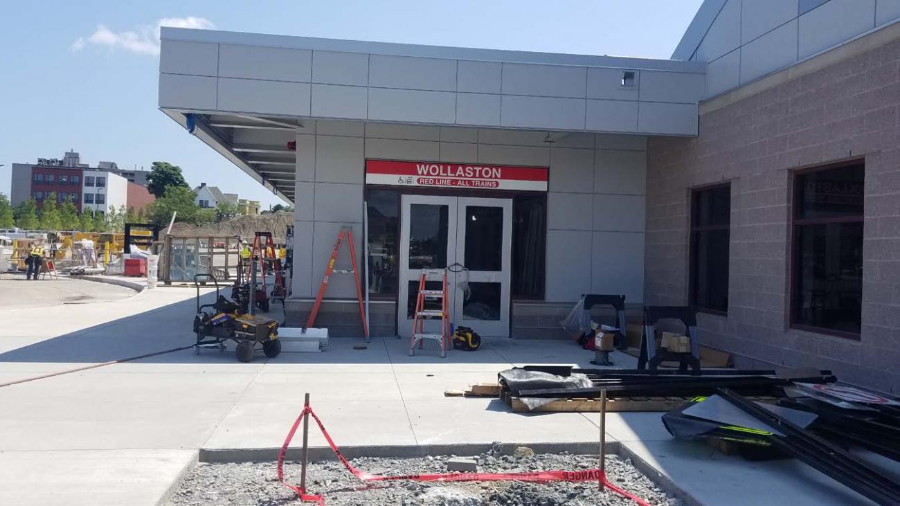 Door and sign installation complete (July 25, 2019)