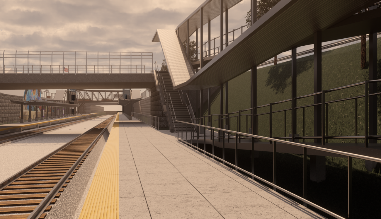 Natick Center Station Accessibility Improvements | Projects | MBTA