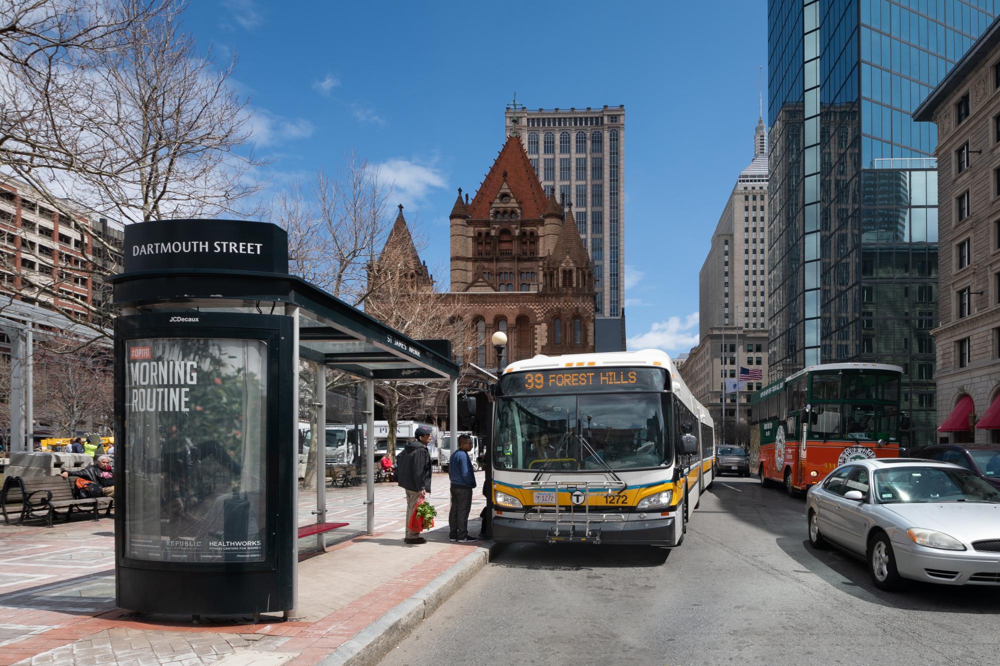 dartmouth street bus stop