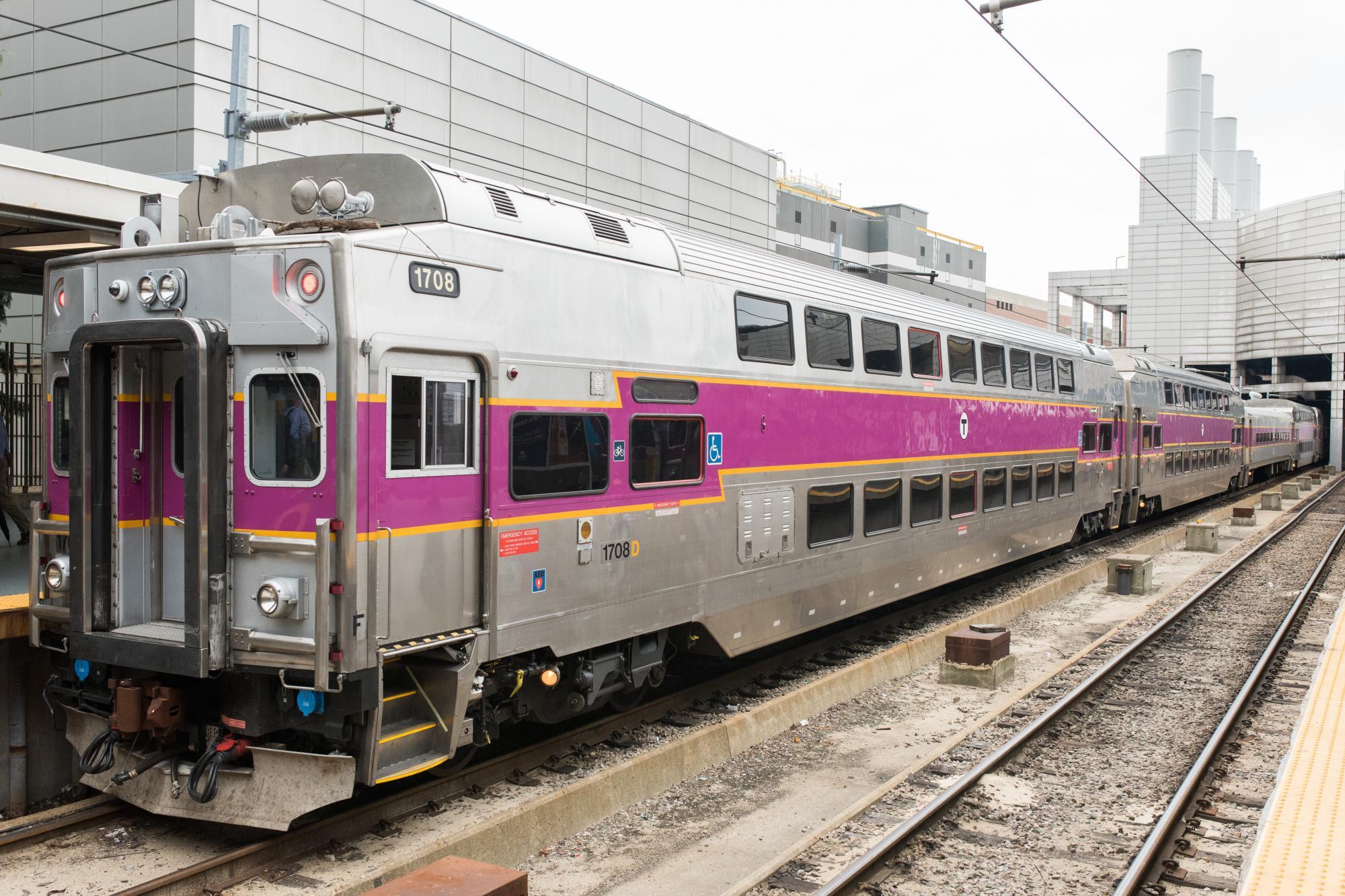 commuter rail train south station