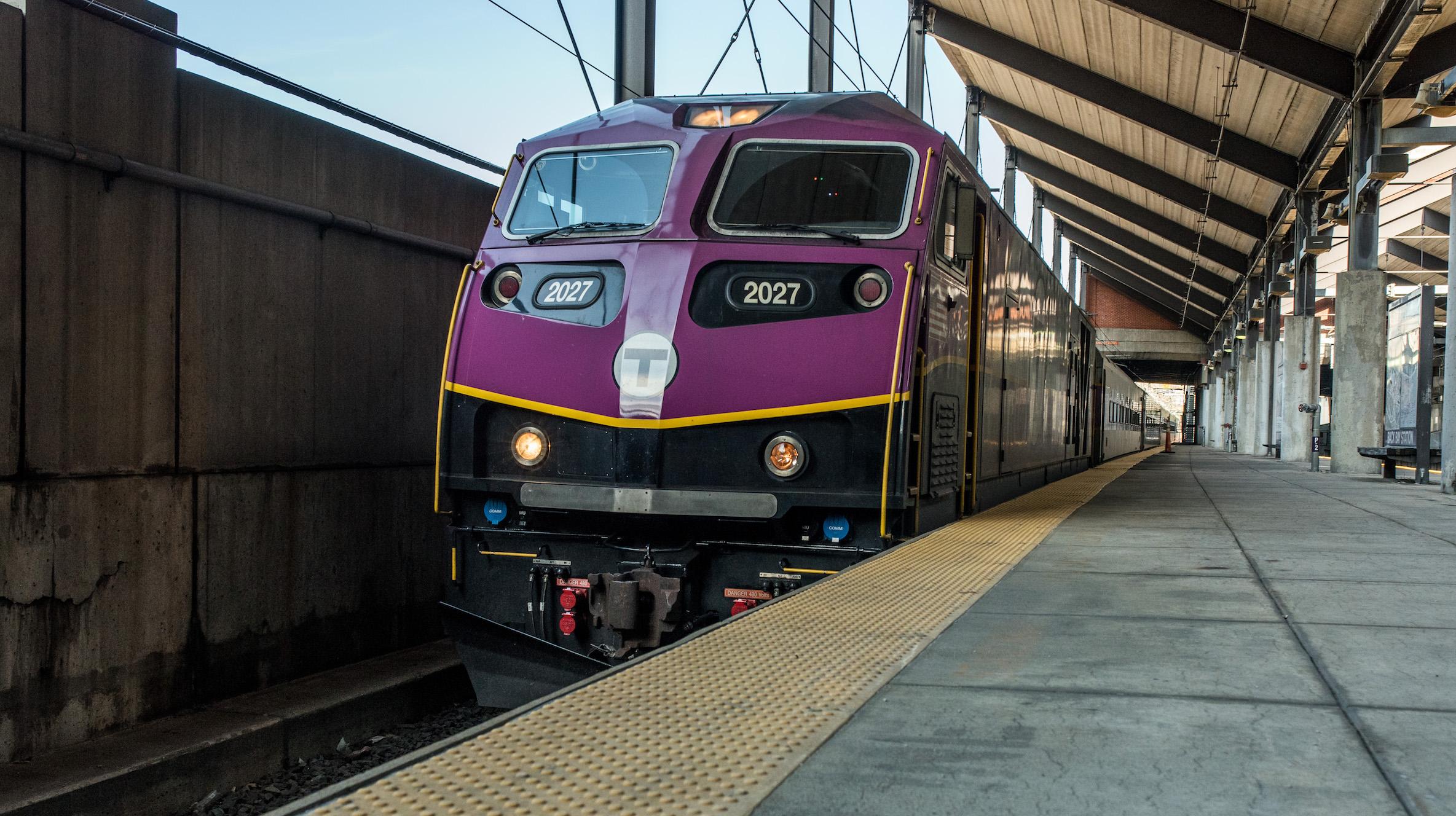 commuter rail locomotive car