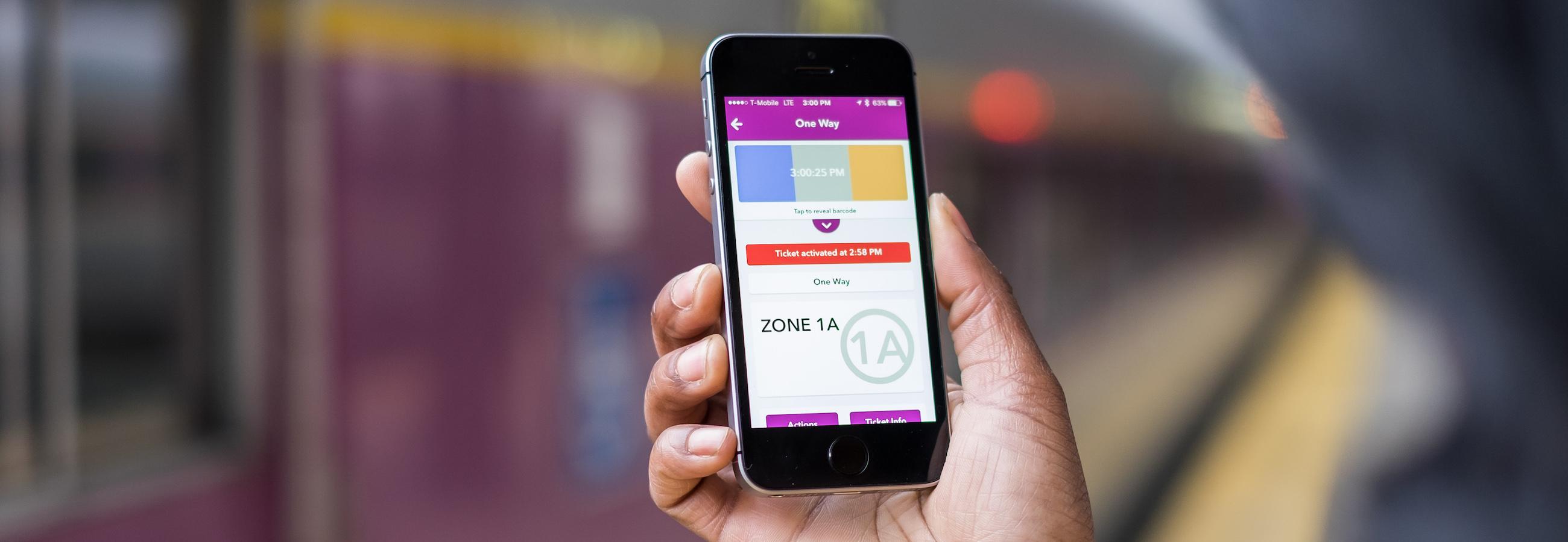 commuter rail mticket mobile app