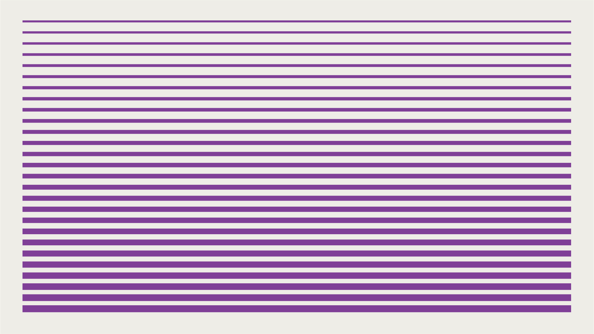 Decorative graphic with striped purple lines