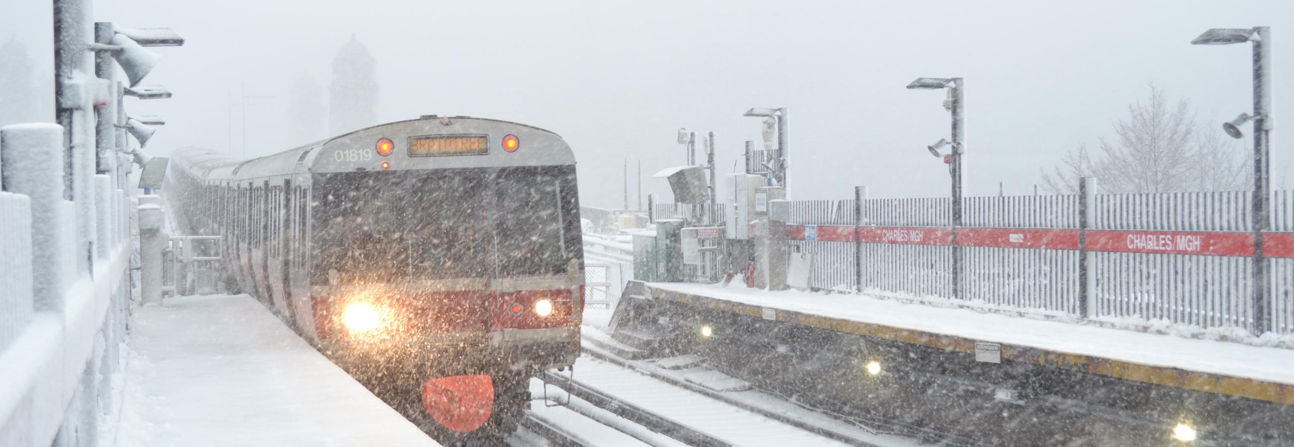 snow on charles/mgh platforms