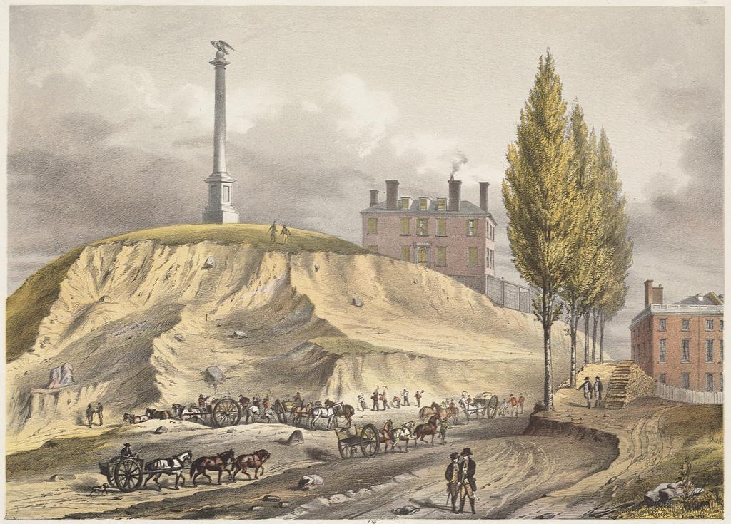 Beacon Hill, Boston, 1775