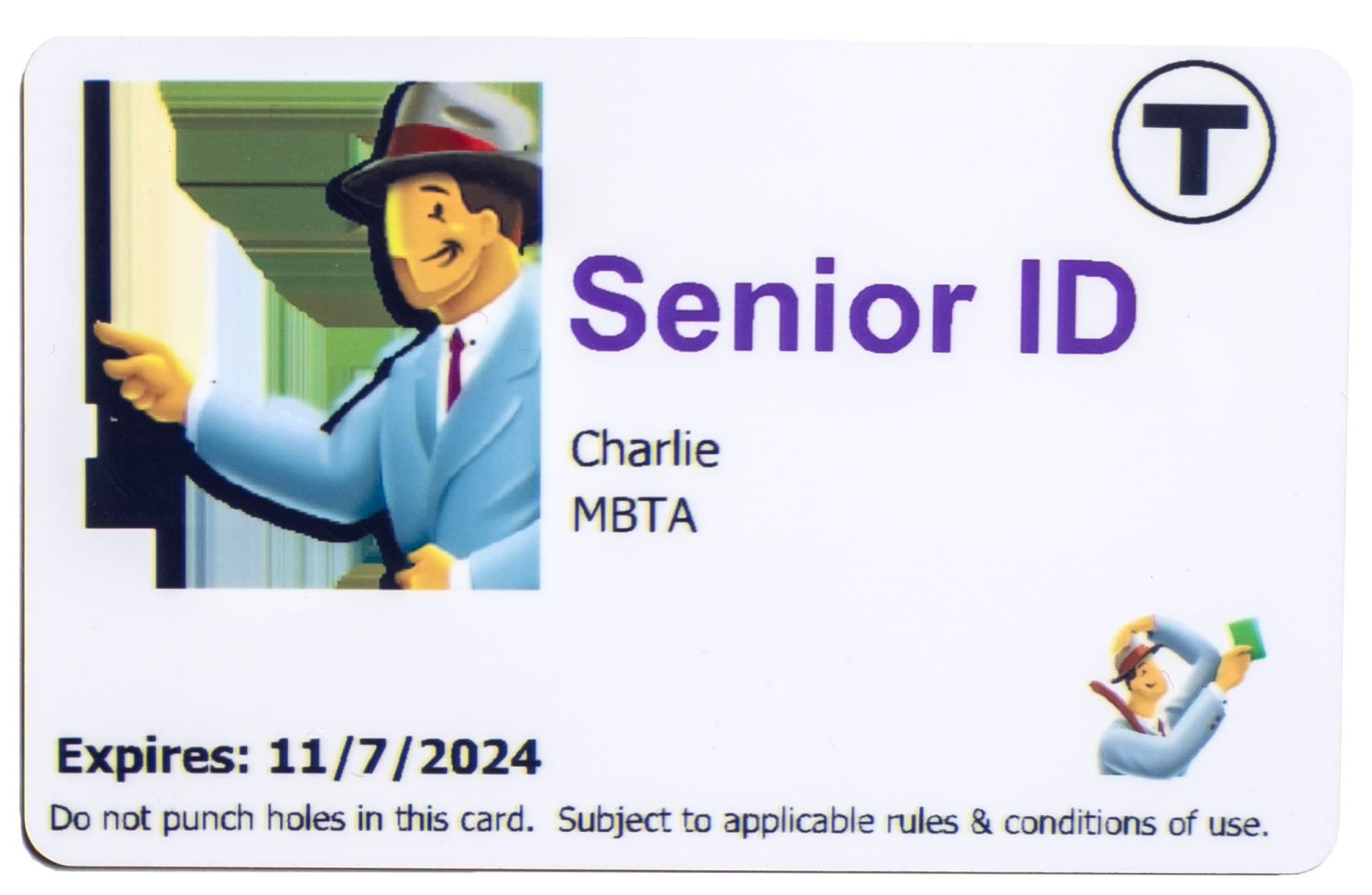 MBTA senior charliecard