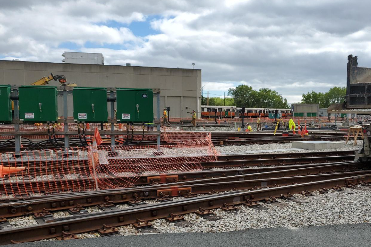 a photo of wellington yard on a cloudy day