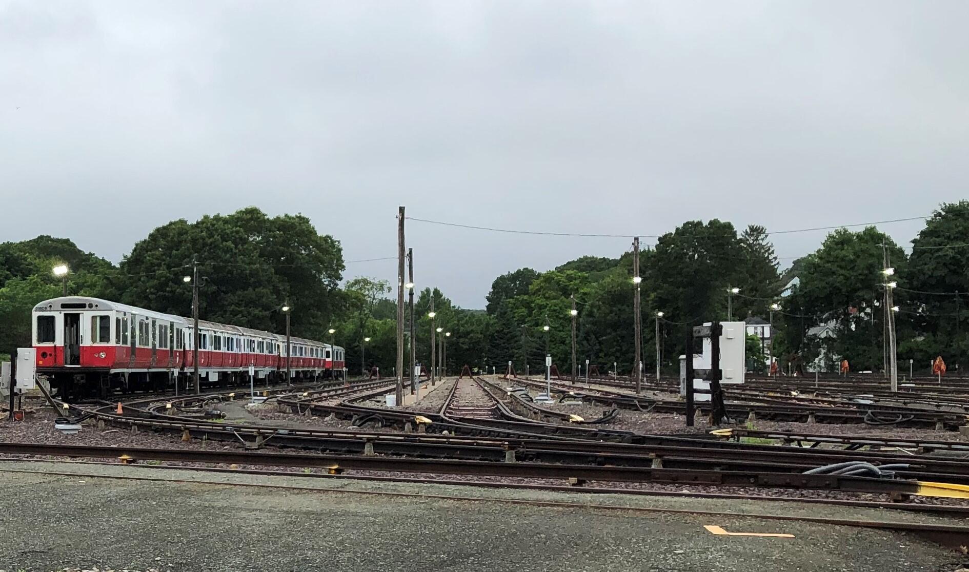 Codman Yard, located just south of Ashmont Station, is over 100 years old and was last renovated in the 1980s.