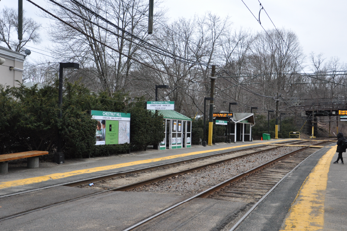 chestnut hill station on the green line