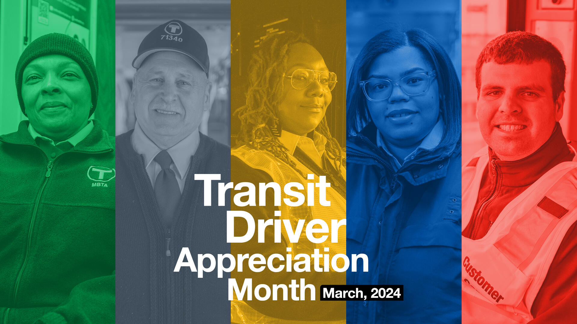 Five MBTA transit employees