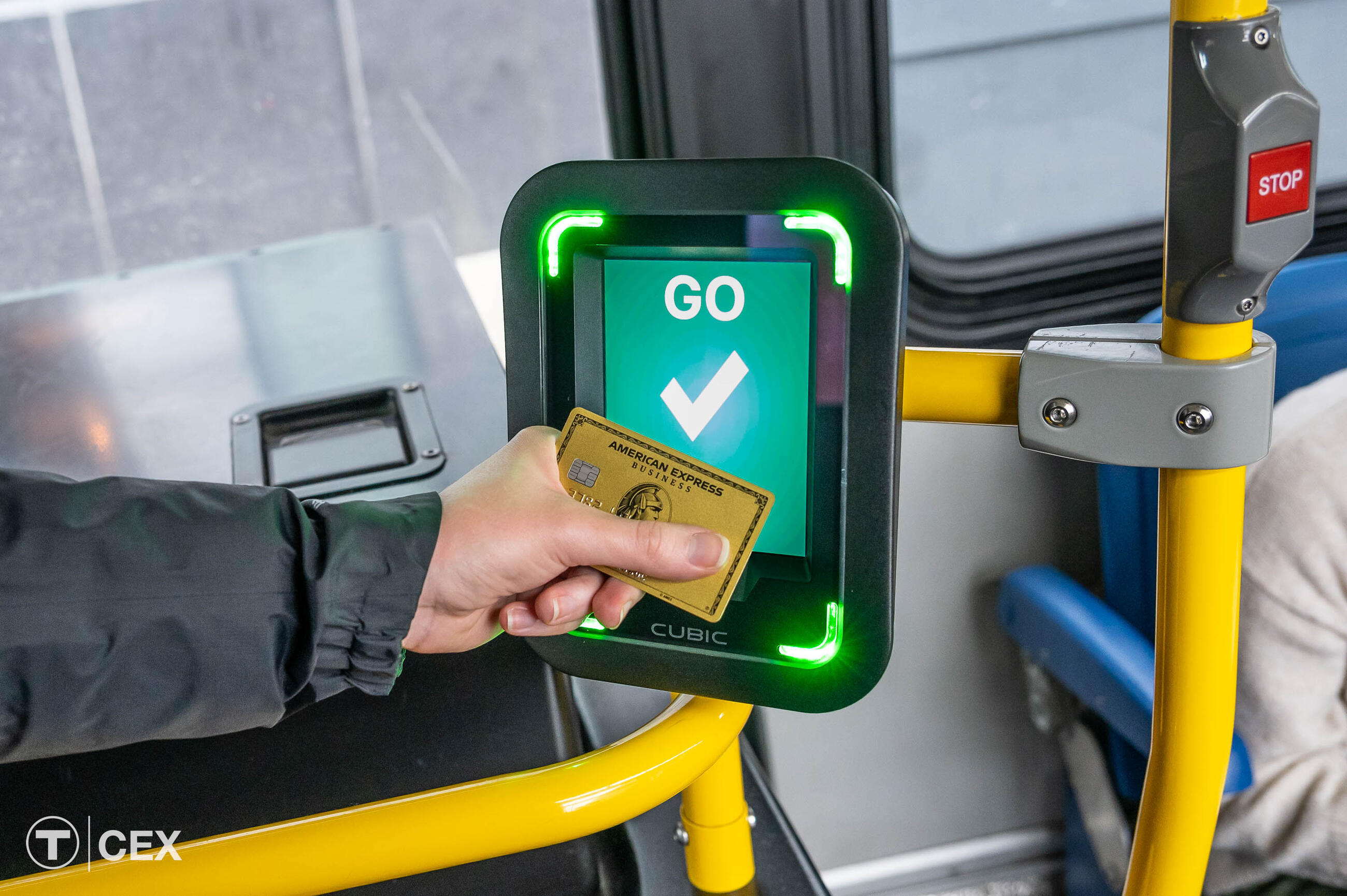 Contactless Card on Bus