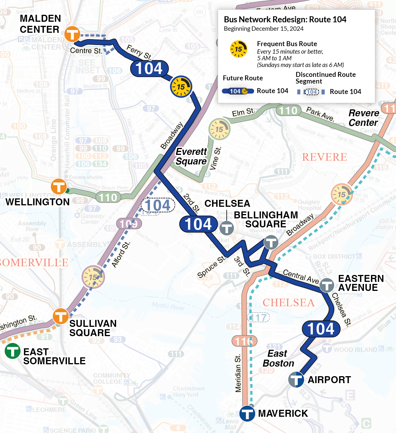 Phase 1 Service Changes | Bus Network Redesign | MBTA