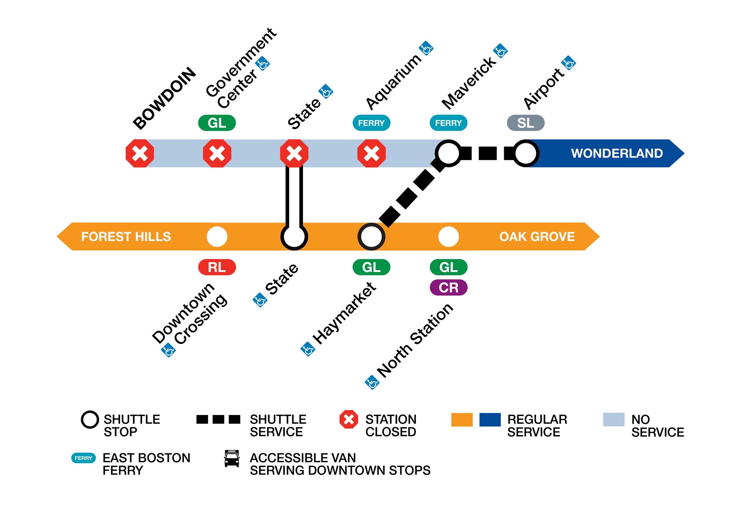 Alternative service options during the work on the Blue Line - May 9-10