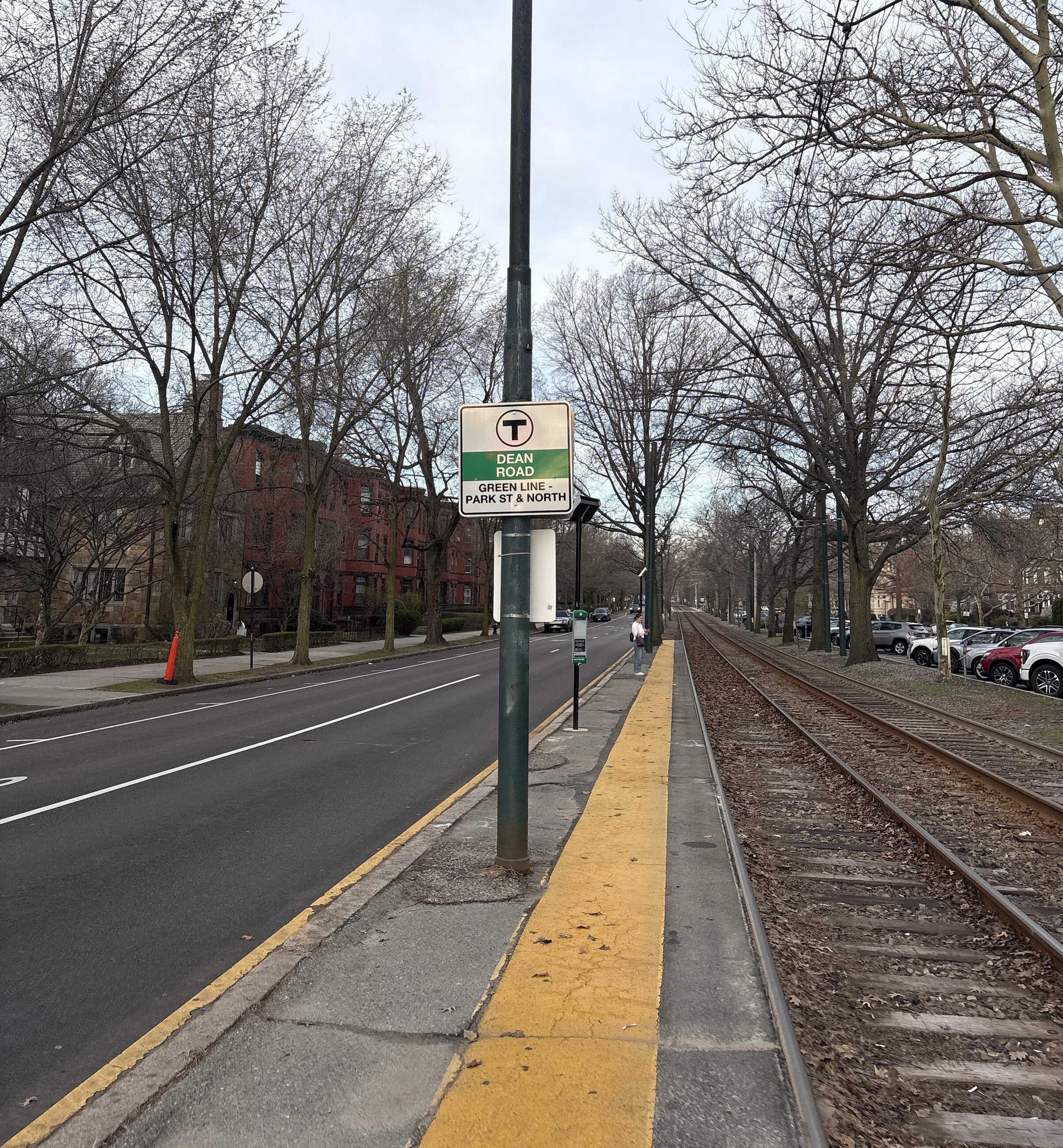 Previous platform conditions at Dean Road