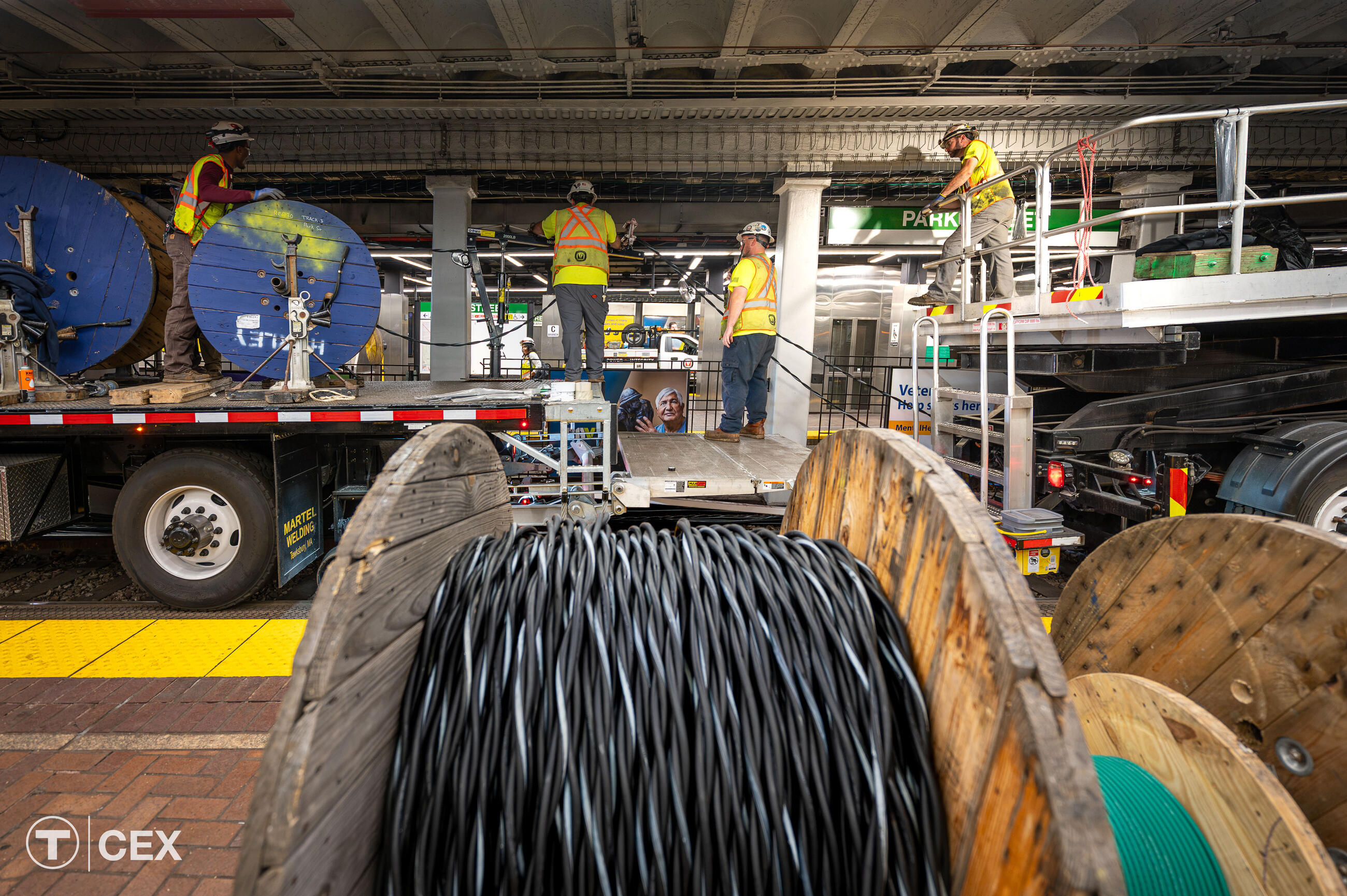 Work being performed during the Sept-Oct 2026 Green Line service outage.