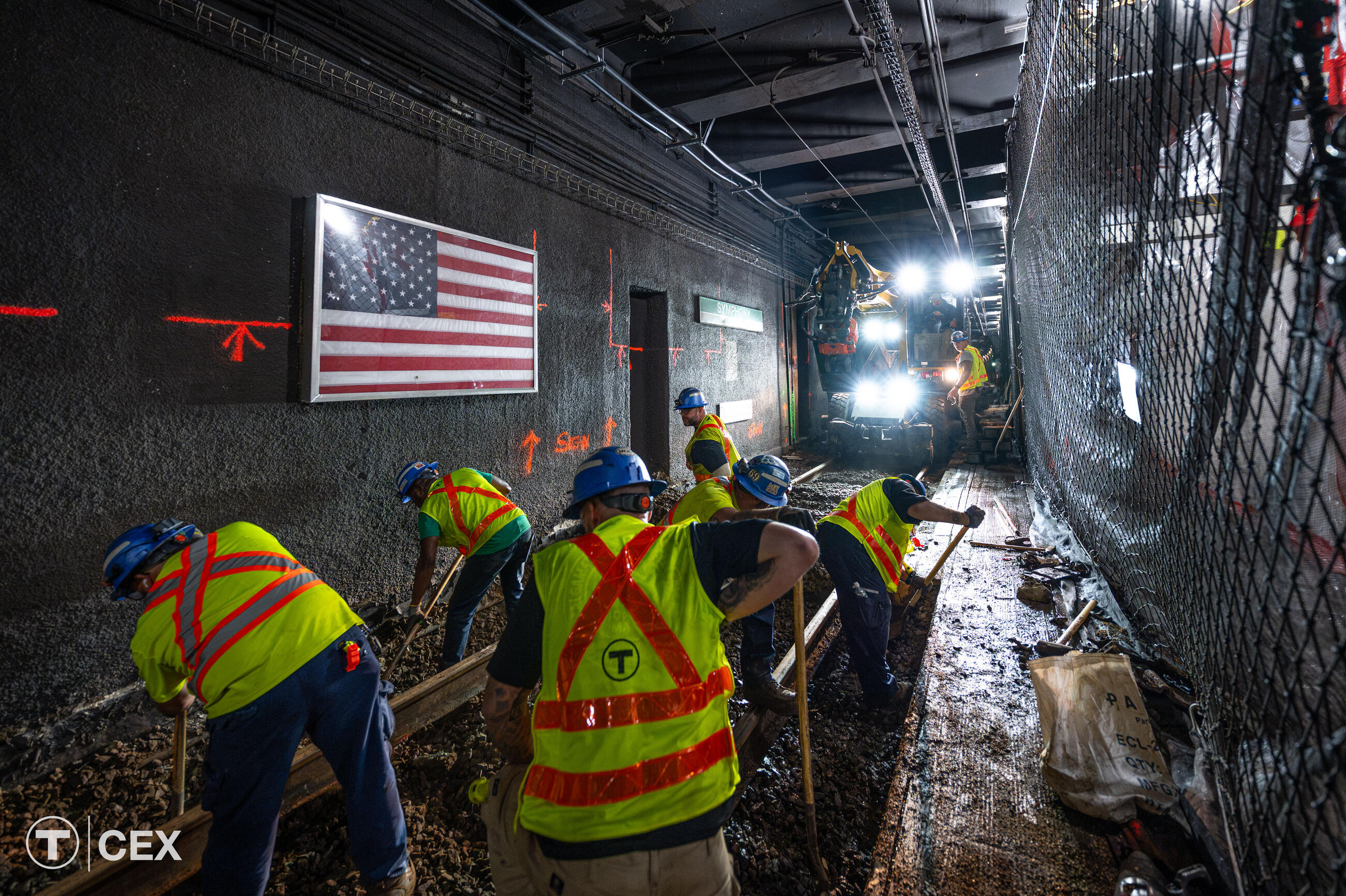 Work being performed during the Sept-Oct 2026 Green Line service outage.