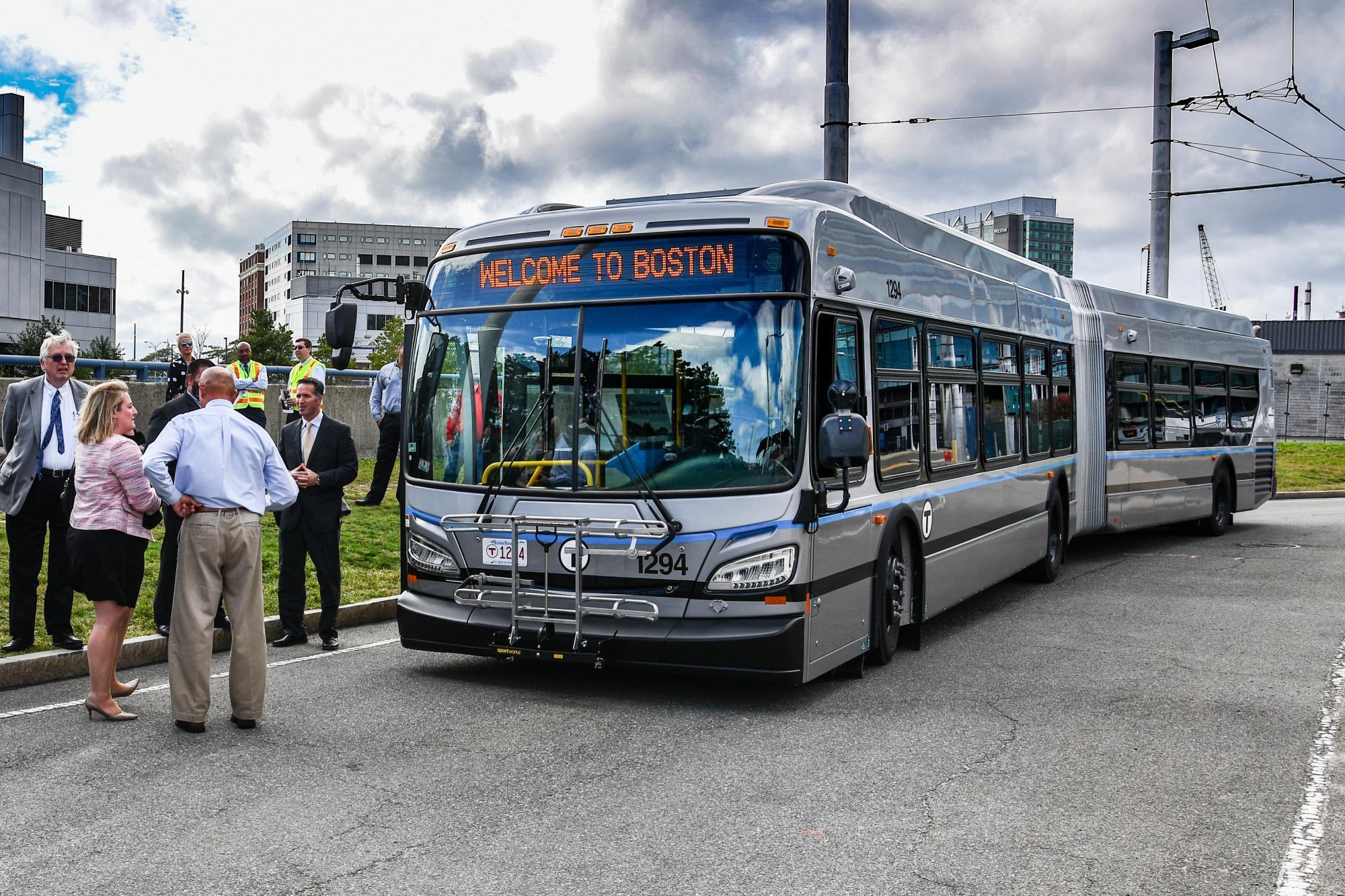 First Extended-range Hybrid Bus Joins MBTA Silver Line Fleet | News | MBTA